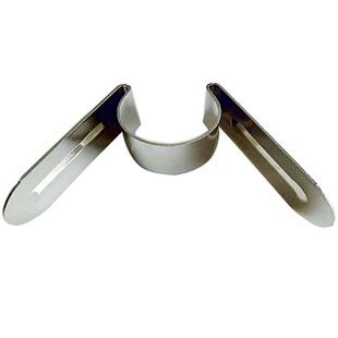 硅碳棒卡具厂家直供 不锈钢夹子导电带 碳化硅加热管各种配套夹具