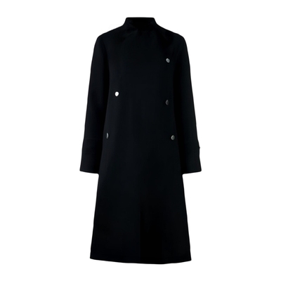 过膝呢子大衣加棉加厚毛呢外套