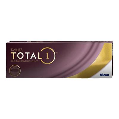 Alcon爱尔康水梯度隐形眼镜日抛硅水凝胶透明非月抛30片装海外版