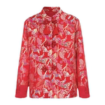 秋冬新款高档锦缎复古盘扣加棉小棉衣中国风立领红色提花喜庆棉袄