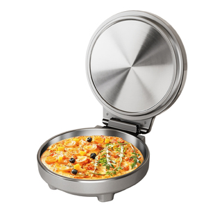 奥克斯不锈钢电饼铛2025新款家用加大加深烤盘双面加热烙饼专用锅