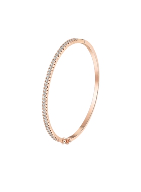 阿吉豆手链玫瑰金闪耀手镯女手环