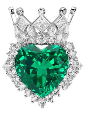 粉色戒指摩邦珠宝锆石