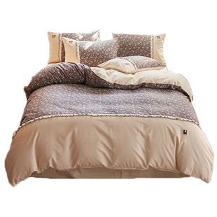 TeenieWeenie纯棉四件套全棉2026新款清新碎花被套床笠款四季通用