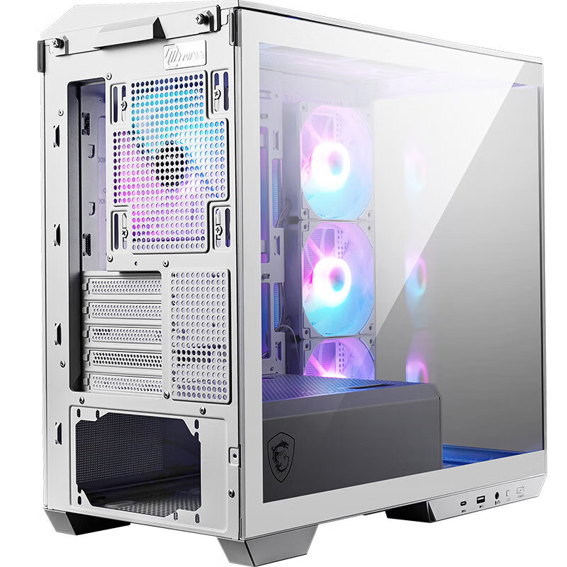 AMD无显卡电脑主机高颜值台式组装机高端整机自备显卡