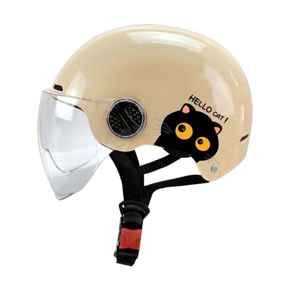 3C认证头盔摩托车电动车男女士四季通用防晒电瓶车轻便夏季安全