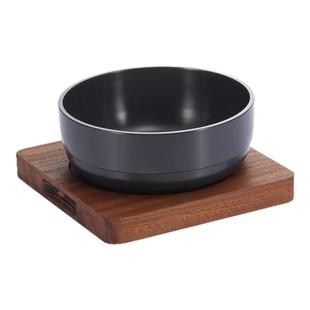 商用铝合金日料餐具拌饭石锅韩式料理砂锅耐高温煲仔饭大酱汤参鸡