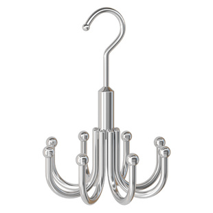 不锈钢挂钩免打孔家用挂包架多功能吊带衣帽收纳神器可旋转挂衣钩