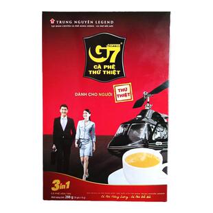 越南原装进口正品G7咖啡3合1醇浓香甜原味三合一速溶即冲饮越文版