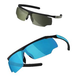 TS户外运动太阳镜骑行眼镜变色偏光男女户外运动防风沙跑步公路