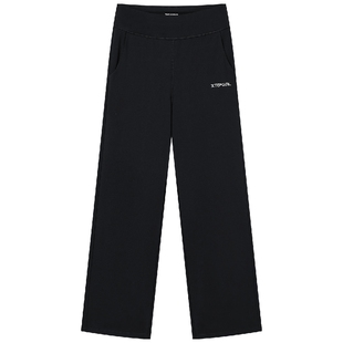 特步童装2026年春秋季新款儿童喇叭裤女童运动裤春装大童长裤裤子