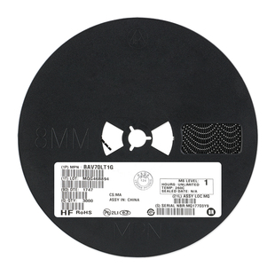 原装正品 BAV70LT1G A4 SOT-23 100V/200mA 贴片开关二极管 10只