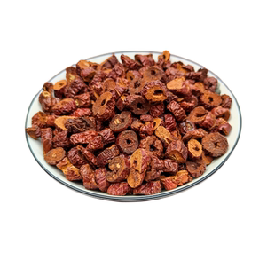 炒枣片红枣圈泡水泡茶专用焦枣片红枣茶铁锅炒炙养生枣养胃烤枣茶