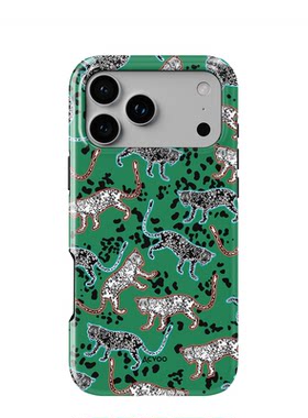 Acvoo复古绿豹iPhone防摔手机壳