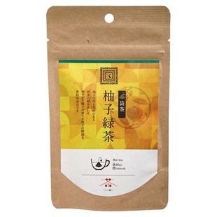 日本 纪国屋 路易波士茶 无咖啡因茶包 清爽柚子绿茶柠檬绿茶