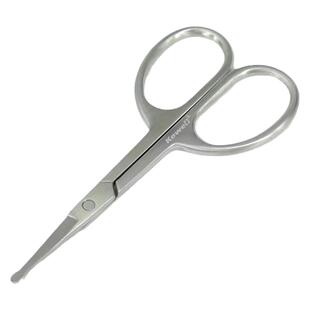 韩国kowell圆头鼻毛小剪刀鼻毛修剪器手动男士专用眉毛进口不锈钢