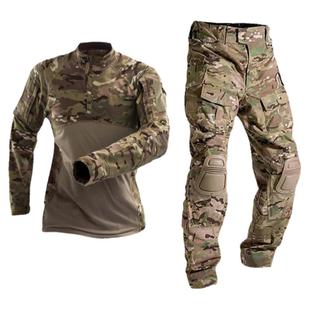 春夏季新款青蛙服男士教官作战服户外战术套装女军迷CS野战训练服