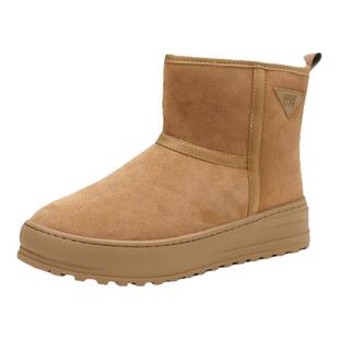 COMELY康莉2025冬季厚底雪地靴羊皮毛一体加绒保暖短靴KBH48838