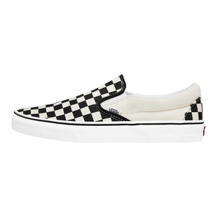 Vans范斯官方 经典款Slip-On黑白棋盘格经典一脚蹬男女鞋帆布鞋