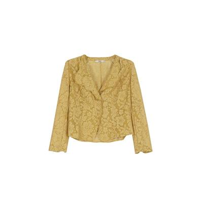 TALASA百搭蕾丝刺绣西服外套百搭