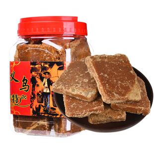 正宗义乌特产甘蔗红糖块纯正手工老红糖土红糖正品姨妈月子产妇