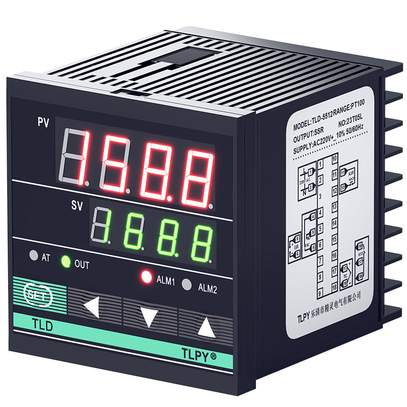 TLD-5411 数字智能温控器数显表220v全自动温度控制仪开关pid可调