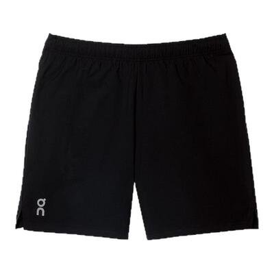 日潮跑腿ON昂跑 男士 7 Core 运动短裤 Black XS 1mf1074新款跑步