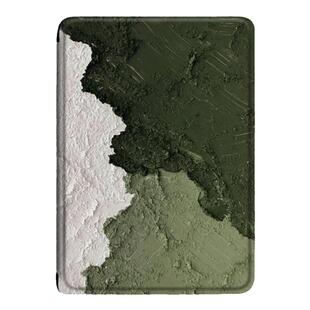 适用于kindle保护套绿色拼接电子书paperwhite4/亚马逊oasis3/2咪咕kpw5/1休眠658青春版958入门558阅读器壳