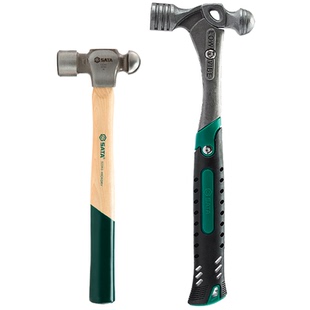 世达锤子圆头锤奶头锤手锤家用装修开工锤敲击核桃榔头奶子锤2磅