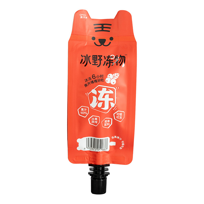 冰野冻物100%冻蔓越莓果汁