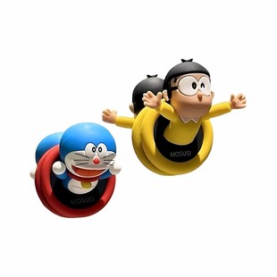 新款哆啦A梦冰箱贴可爱大熊免打孔挂钩宿舍留言贴创意卡通ins装饰