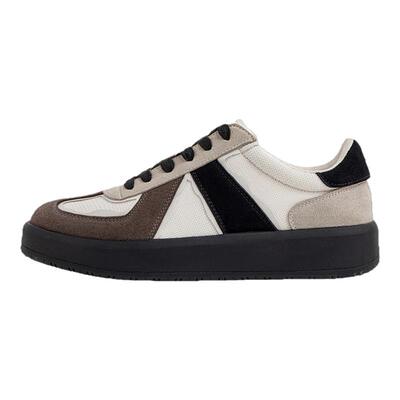 马登熊猫德训鞋男2026秋冬新款阿甘鞋厚底增高运动休闲百搭板鞋子