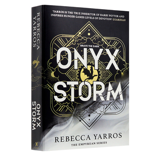 英文原版 龙骑士战争学院 九重天系列3 玛瑙风暴 Onyx Storm Rebecca Yarros Empyrean#3 奇幻流行小说四旋翼 铁焰 续集