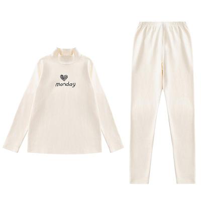 pocbee秋冬女童保暖内衣套装