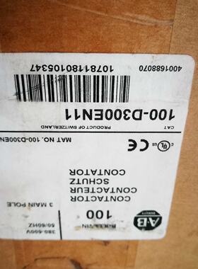 议价现货AB接触器100-D300 100-D300ED00 100-D300ED11  100-D300