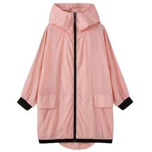 UPF50防晒衣女2025夏季新款防紫外线bf原宿风宽松防晒服薄款外套