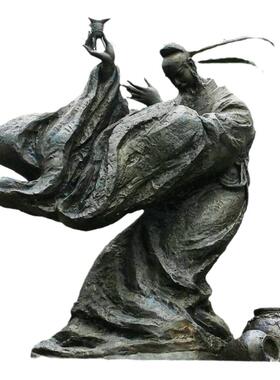 精雕宴玻璃钢铸铜抽象