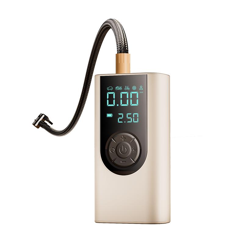 车载无线充气泵适用小米汽车用便携式电动打气筒轿车轮胎带测胎压