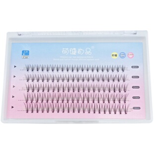 芭比夹心假睫毛仙子毛女自然仿真仙女嫁接单簇朵毛单根混装初学者