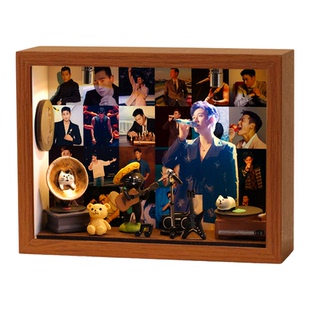 周兴哲周边音乐专辑相框创意桌面礼物造景摆件生日礼品送男生女生