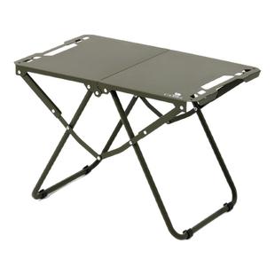 骆驼户外折叠桌子对折铝合金野外便携式露营多功能轻量化战术桌