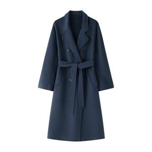 TEASEL「INFINITY ALXA」终身包洗护经典101801双排扣100羊绒大衣