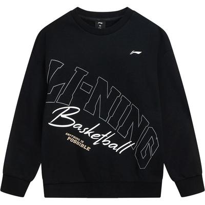 李宁儿童加绒卫衣冬装红外升温