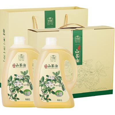 千岁好有机认证2L*2桶山茶油