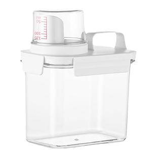 洗衣液分装瓶大容量透明空瓶专用定量容器瓶子洗衣粉收纳盒储存盒