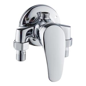 全铜明装冷热混水阀水龙头淋浴花洒套太阳能热水器混合阀开关配件