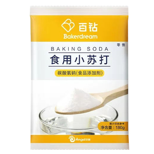 百钻食用小苏打 清洁苏打粉小梳打粉 做饼干面包材料烘焙原料180g