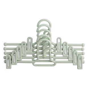 茶花内衣架挂内衣内裤专用衣架带夹子的晒衣架架子晾衣架晾晒神器