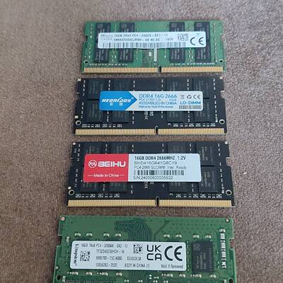 议价可维修DDR416G2666V笔记本内存条实物如图顺