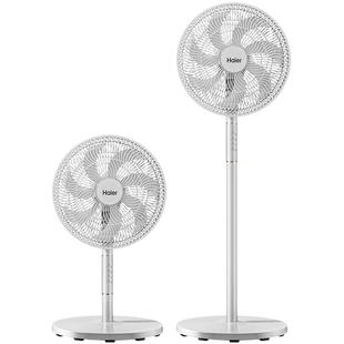 海尔电风扇落地扇家用大风力强力台立式节能摇头宿舍卧室七叶电扇